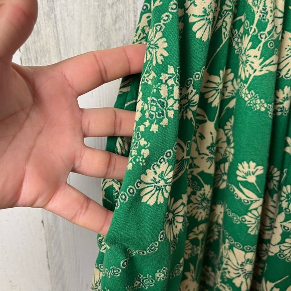 NATURAL LIFE Bailey Mini Dress - Pink Green Floral Mix XS - Picture 9 of 10